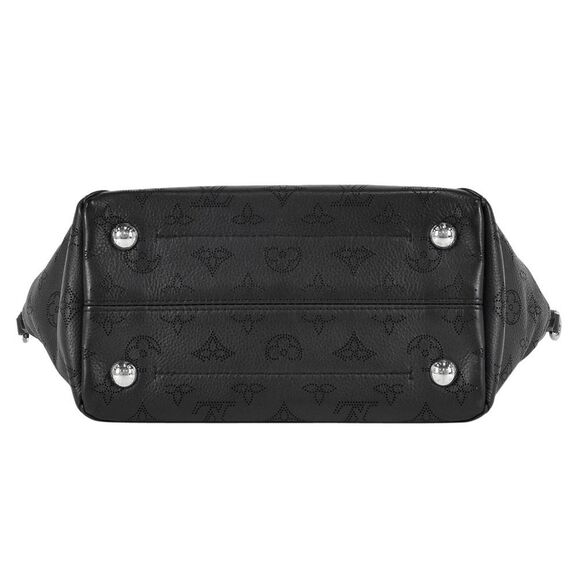 Louis Vuitton Hina PM Mahina Noir Shoulder Bag Black - Picture 4 of 9